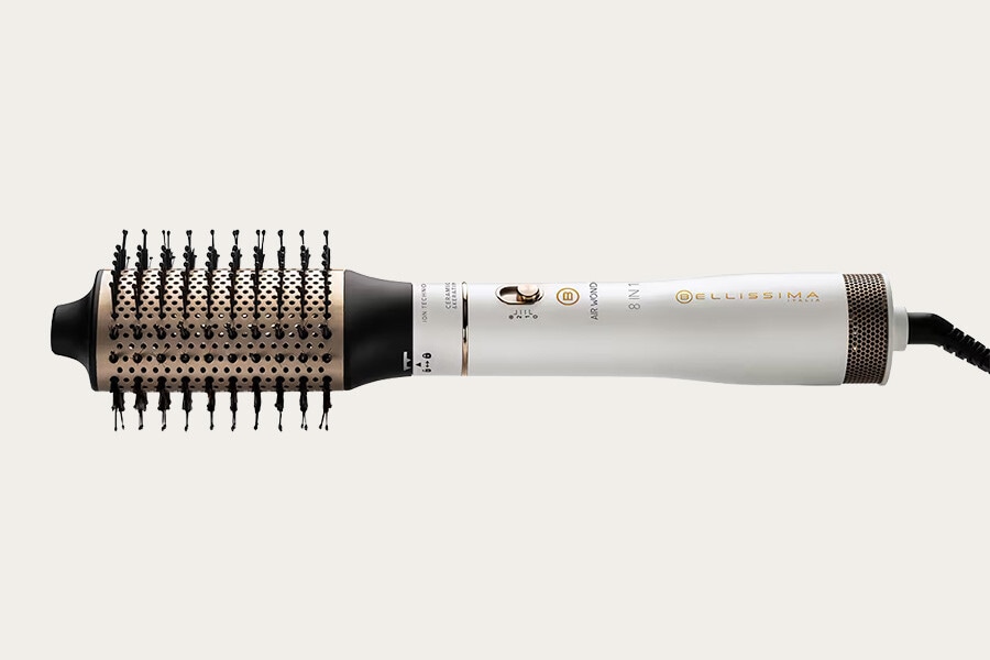 Escova Modelador de Cabelo Bellissima Air Wonder com 8 Acessórios