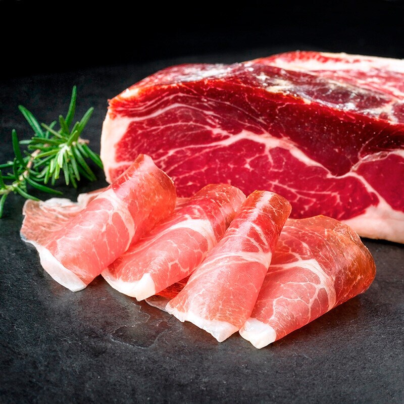 Jamón de bellota 100% ibérico deshuesado C.J.