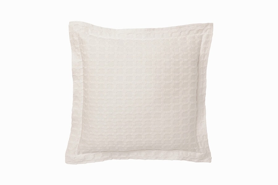 Capa quadrada de algodão Lompoc