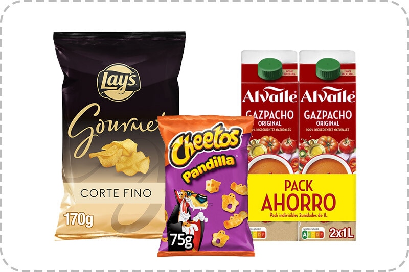 5€ de descuento por compra superior de 18€ en selección de snacks, bebidas y Alvalle. Introduce este código al finalizar tu pedido DTOPEPSICO. Exclusivo online