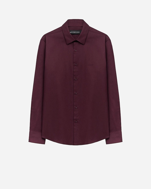 Camisa Regular Fit com Gola Lapela