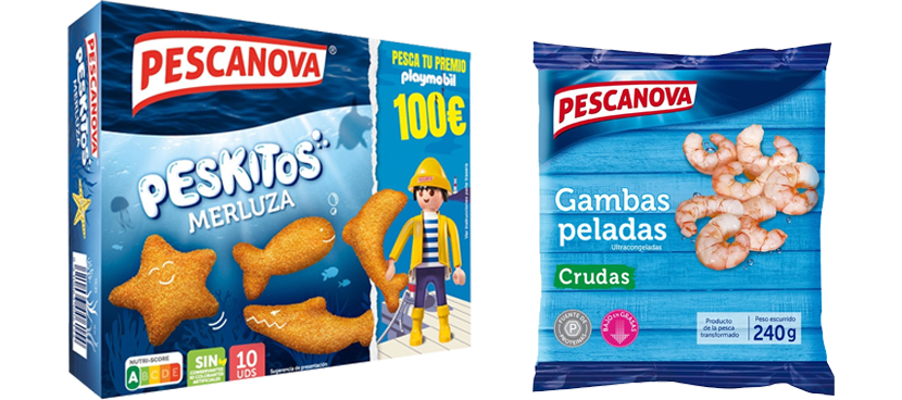 PESCANOVA Precocinados y marisco congelado