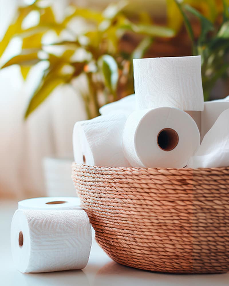 2ª unidad -70% en papel higiénico y de cocina