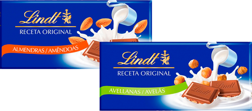 LINDT Tabletas de chocolate