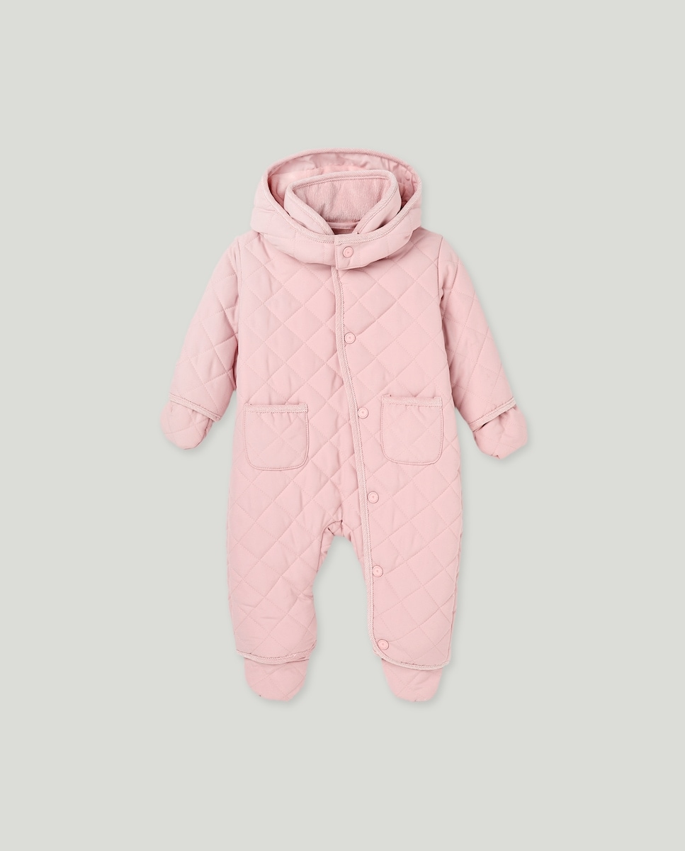 Imagem 0 de Babygrow Husky de Bebé, Pés + Mãos, Micropeach e Bolsos