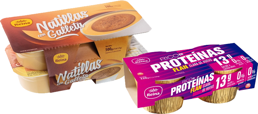 REINA Natillas y flan