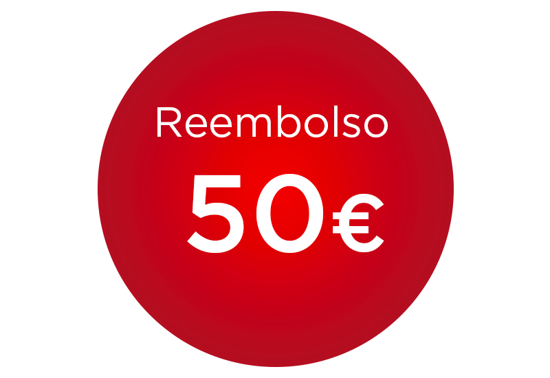 Reembolso de 50€