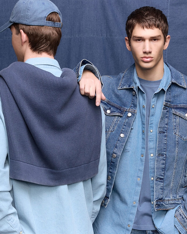 Weekend Club Denim moda homem Green Coast