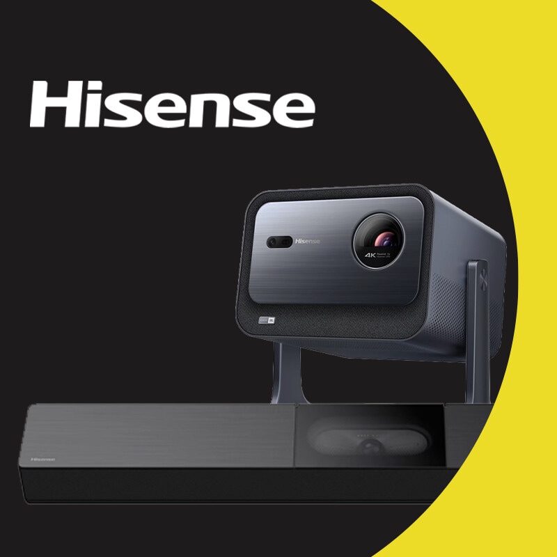 Obtenha 10% de desconto em barras de som e projetores Hisense, com o código HISENSE10, no fim da sua encomenda