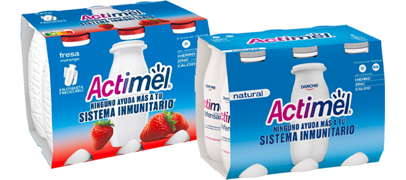 ACTIMEL L.Casei pack de 6