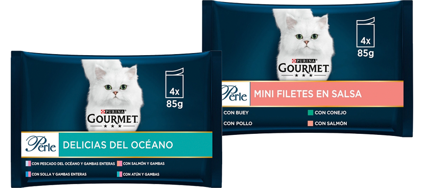 GOURMET PERLE Comida húmeda para gatos