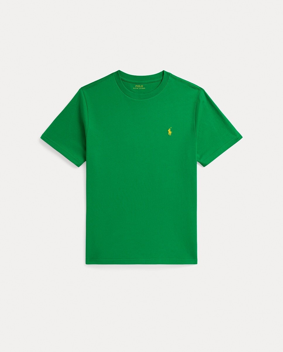 Imagem 0 de T-shirt de Algodão com Gola Redonda