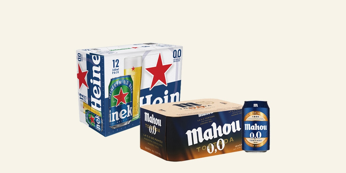 cerveza 0,0 12x33 cl MULTIMARCA