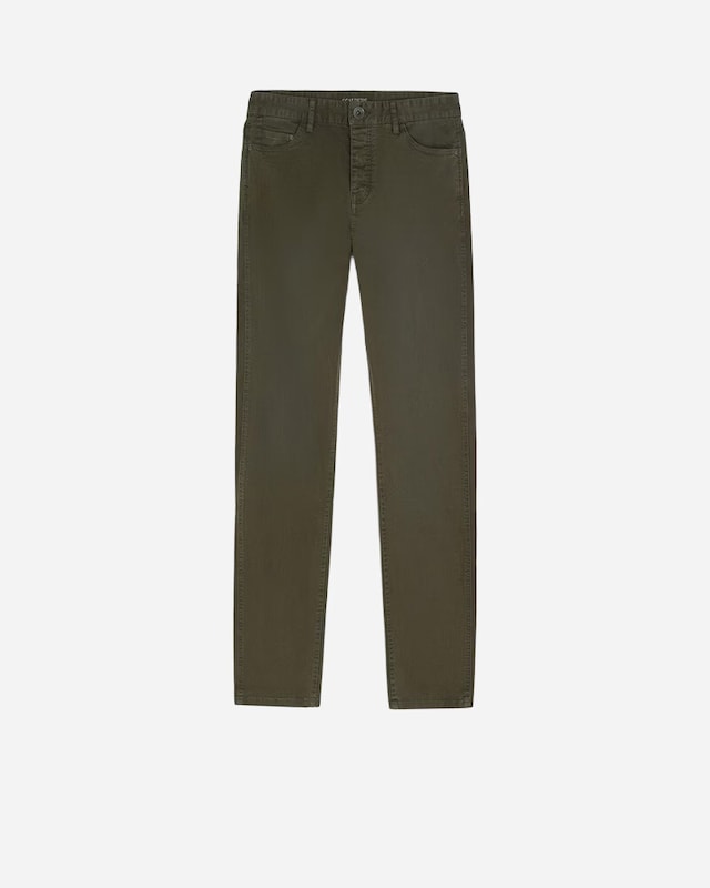 Calças Cinco Bolsos Regular