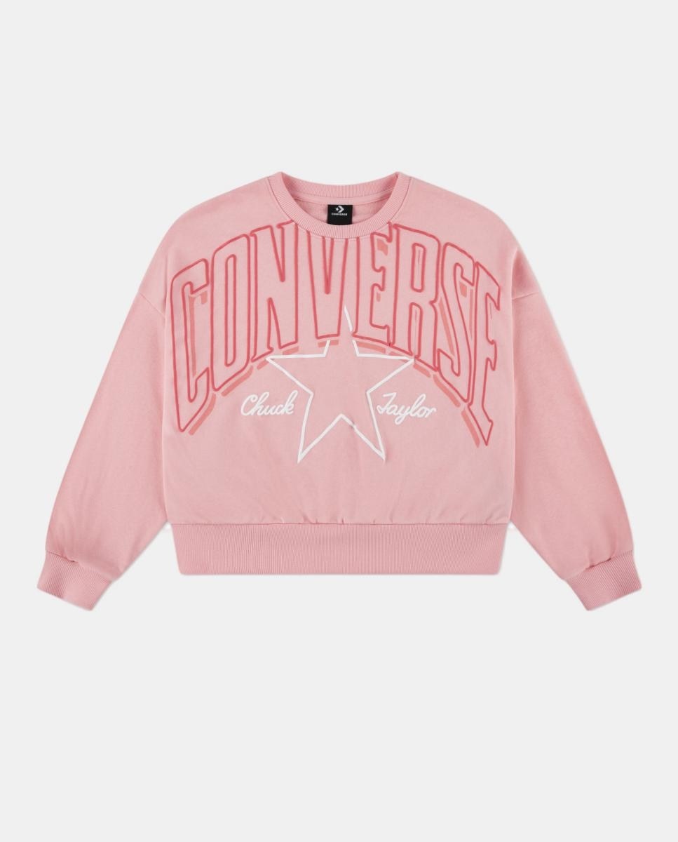 Imagem 0 de Sweatshirt com Capuz e Estampado Gráfico Folgado