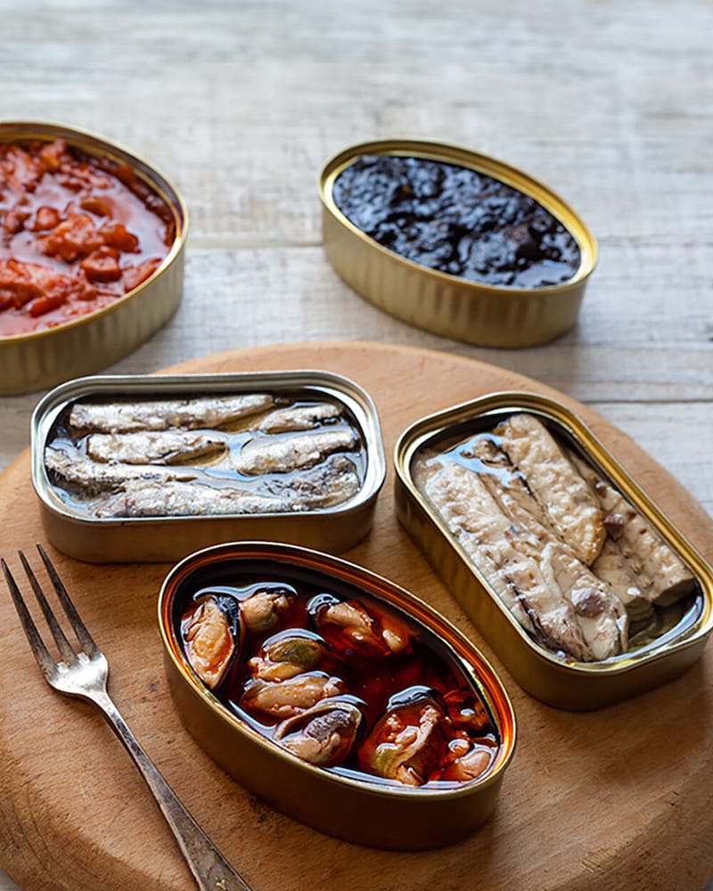 3x2 en conservas de pescado