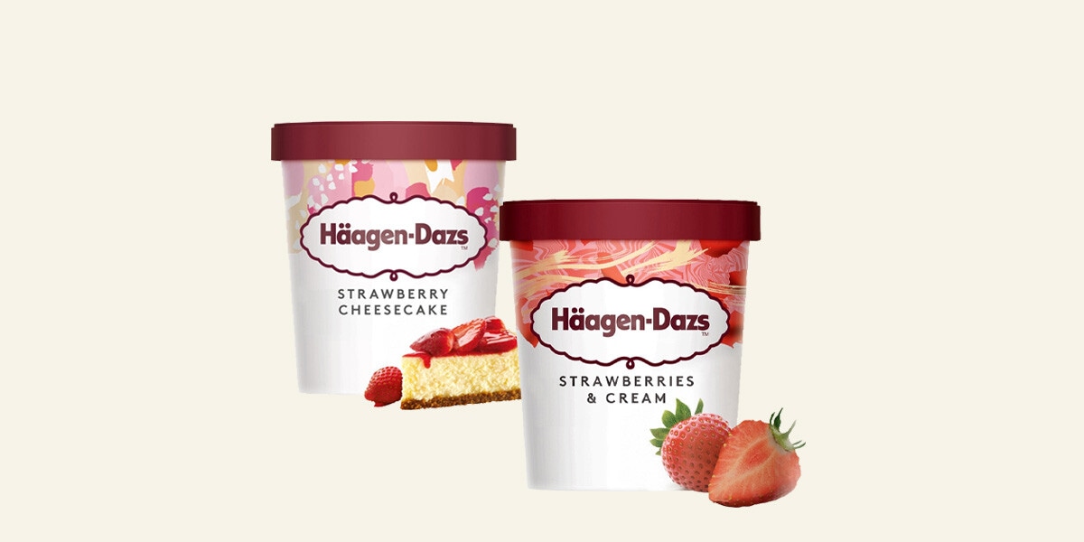 Tarrinas de helados HAAGEN-DAZS