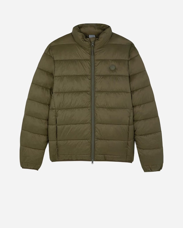 Blusão Acolchoado com Fecho Zip