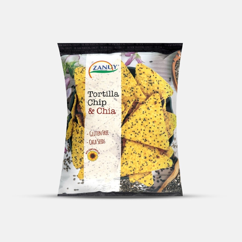 Exclusivo Online, oferta Zanuy Tortillas Chips &amp; Chia na compra de 2 unidades Zanuy, assinaladas - 27 de fevereiro a 12 de março