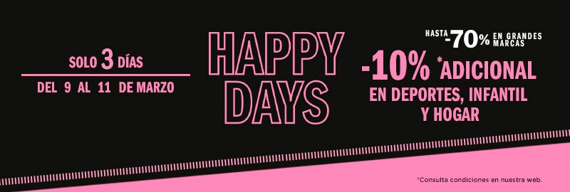 Happy Days -10% adicional