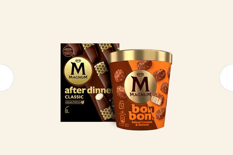 Por compras superiores a 12€ en selección de helados