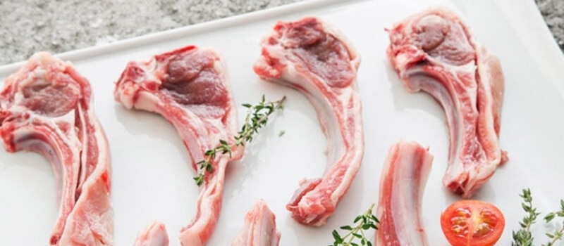 Chuletas de cordero recental