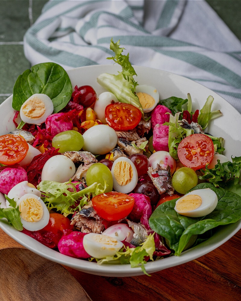 Salada de Bolinhas Colorida