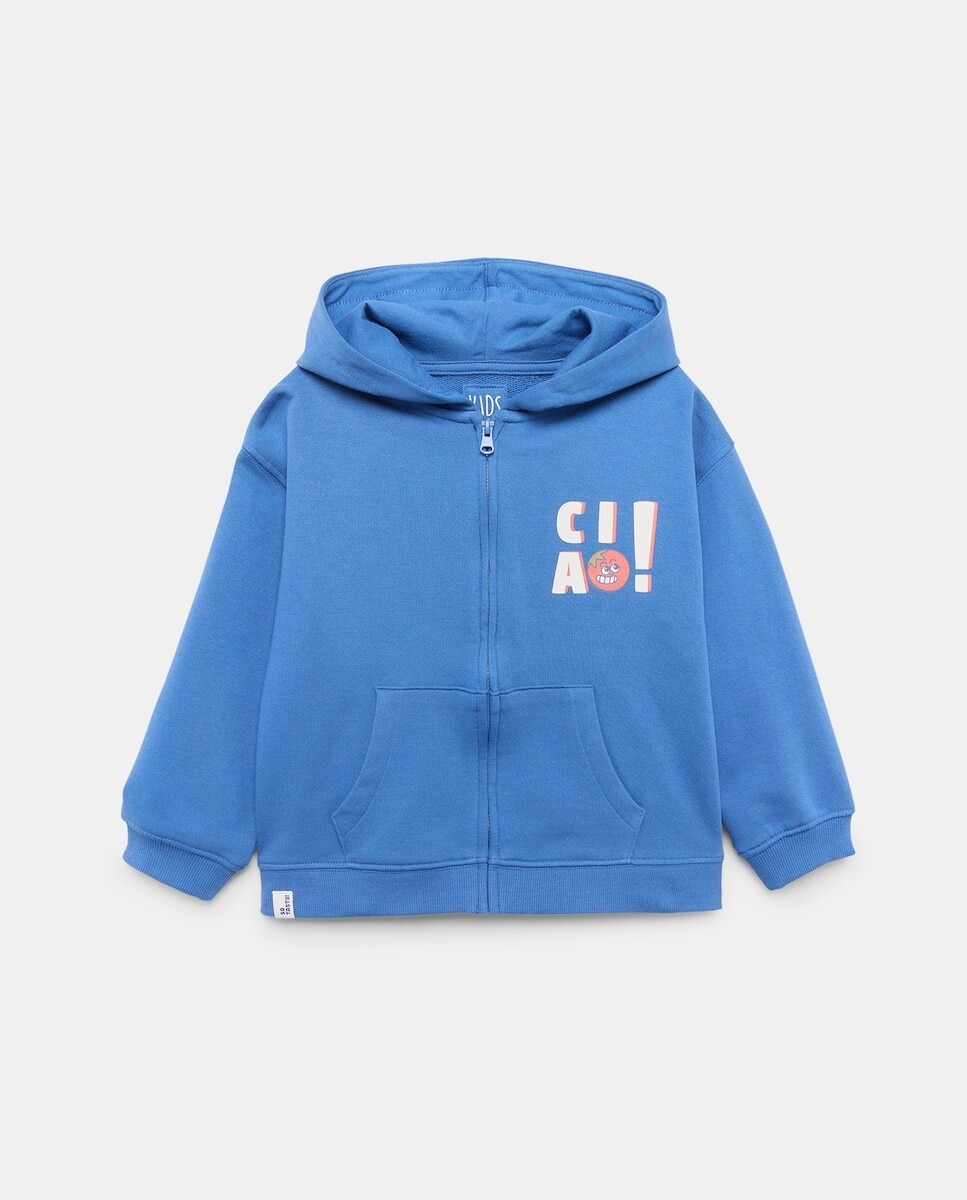 Imagem 0 de Sweatshirt Aberta com Capuz