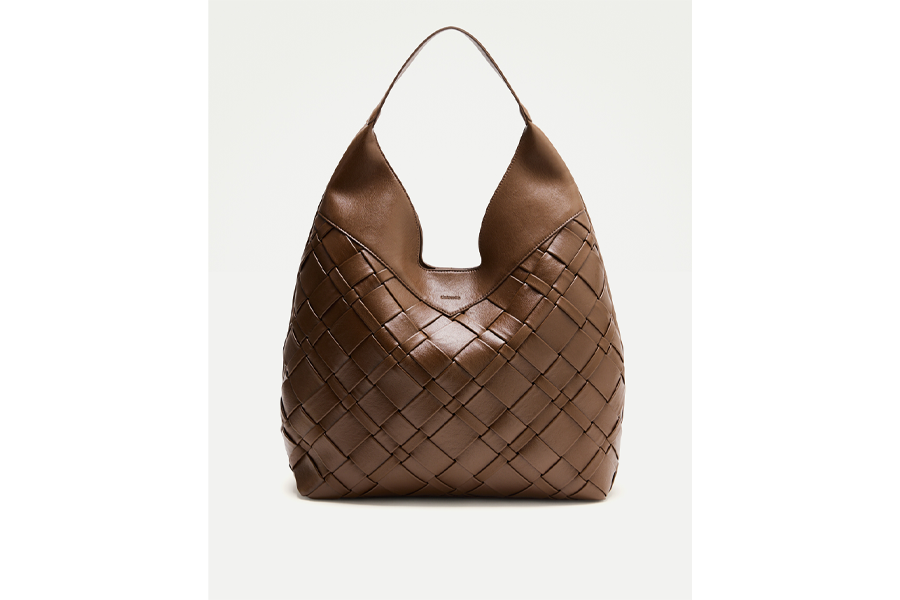 Mala de Ombro com Entrançado Manual