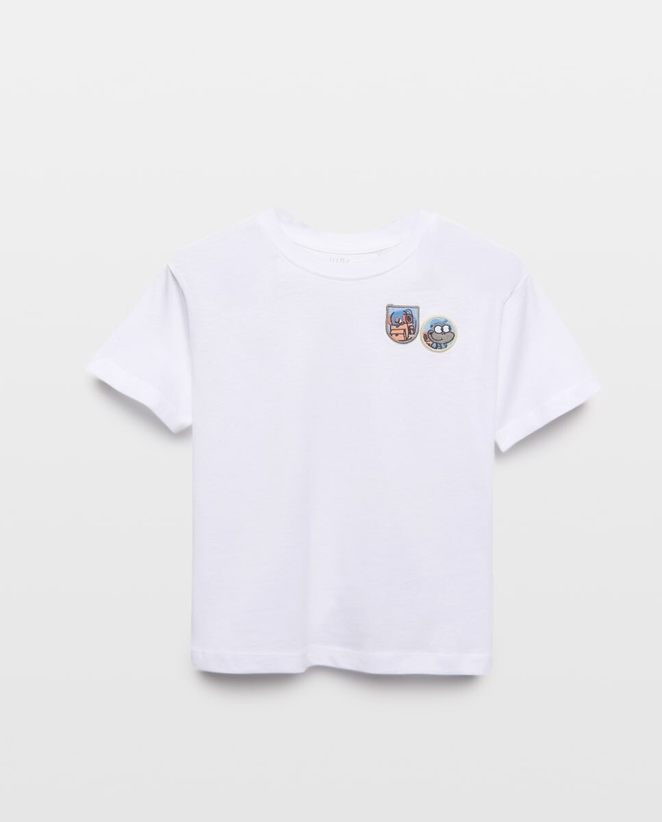 Imagem 0 de Camisa de Manga Curta Estampada