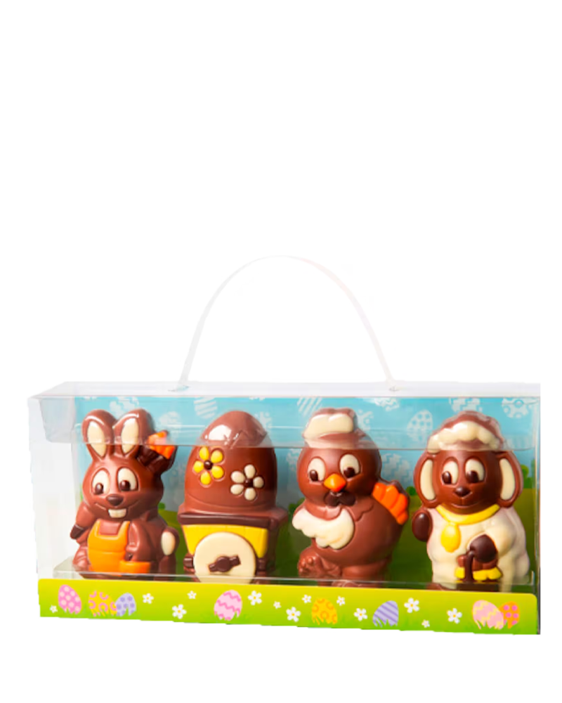 Figuras de Chocolate embalagem 120 g