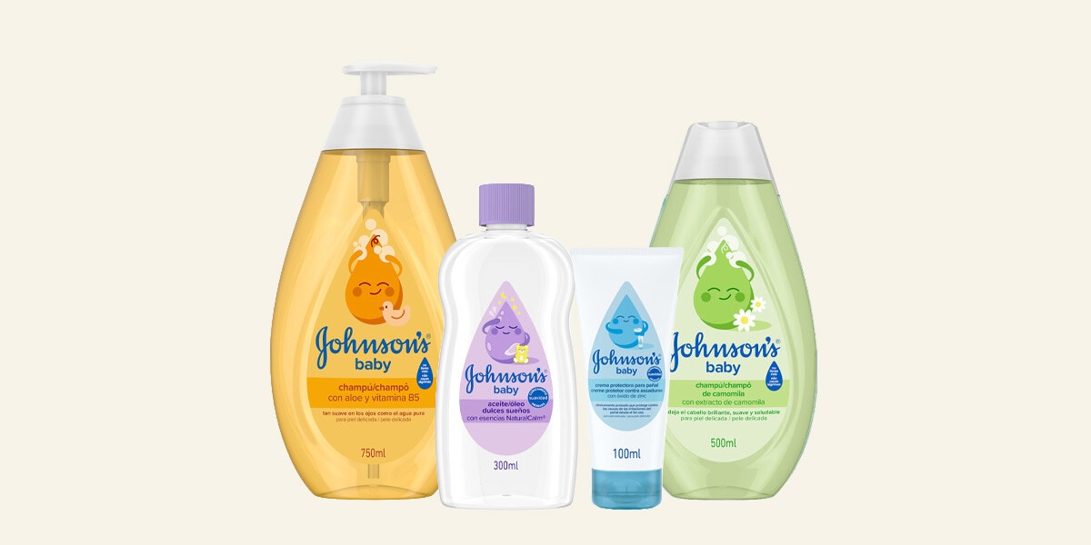 Higiene infantil Johnson´s baby