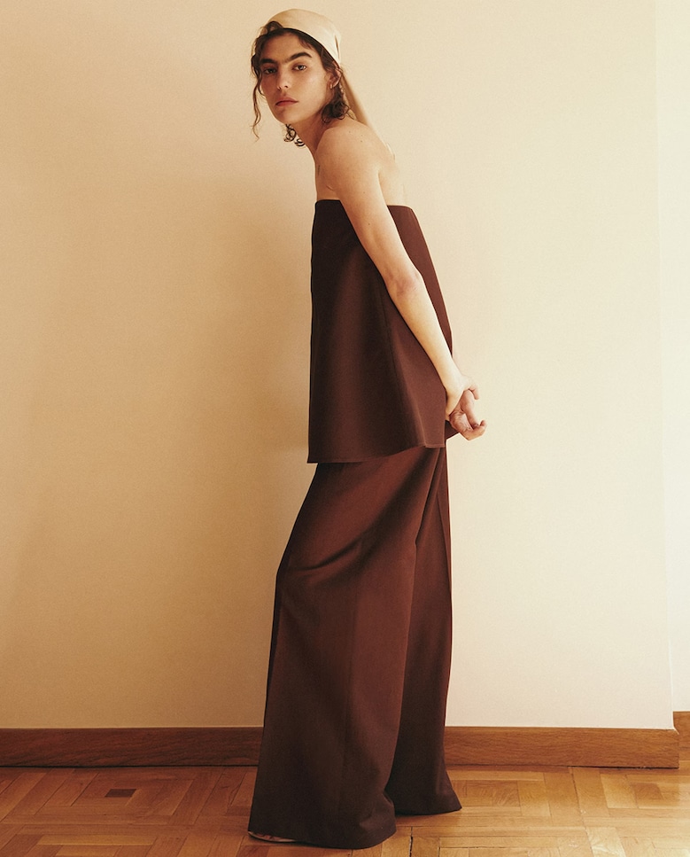 Tons terra moda mulher