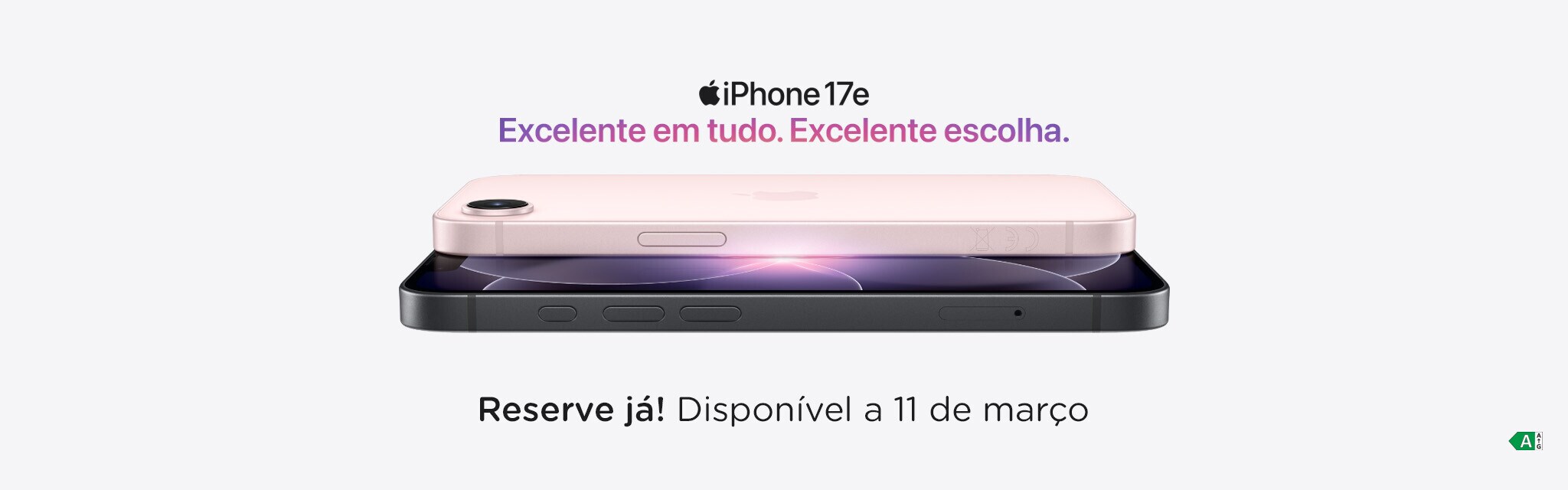 iPhone 17e - Disponível a 11 de Março