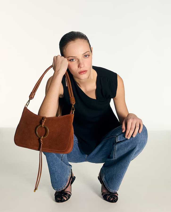 Malas camurça El Corte Inglés