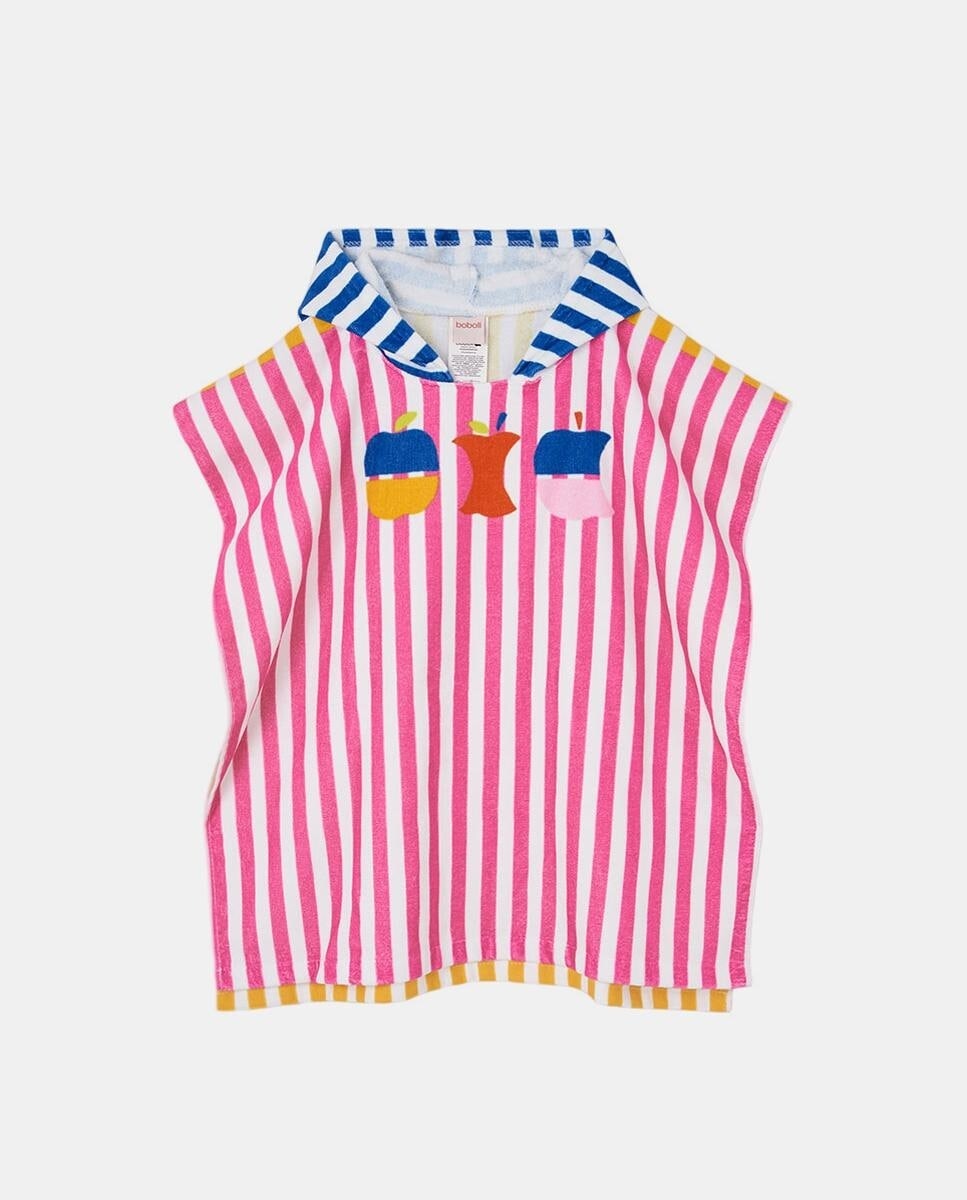 Imagem 0 de Toalha às Riscas com Capuz