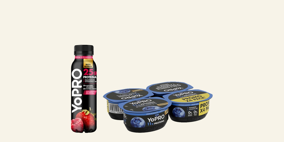 Postre lácteo con proteínas DANONE YOPRO
