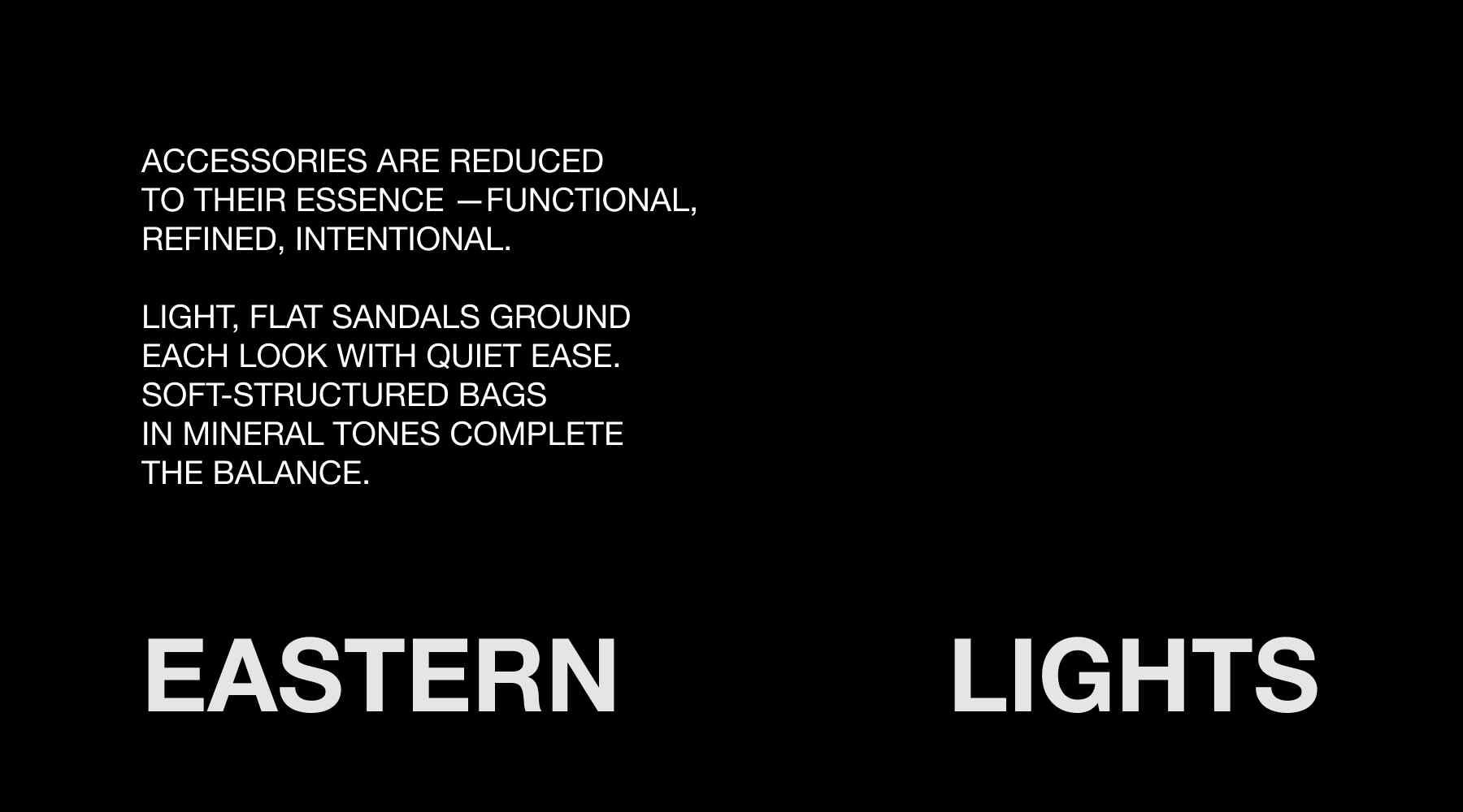 EASTERN LIGHTS WOMAN COLLECTION