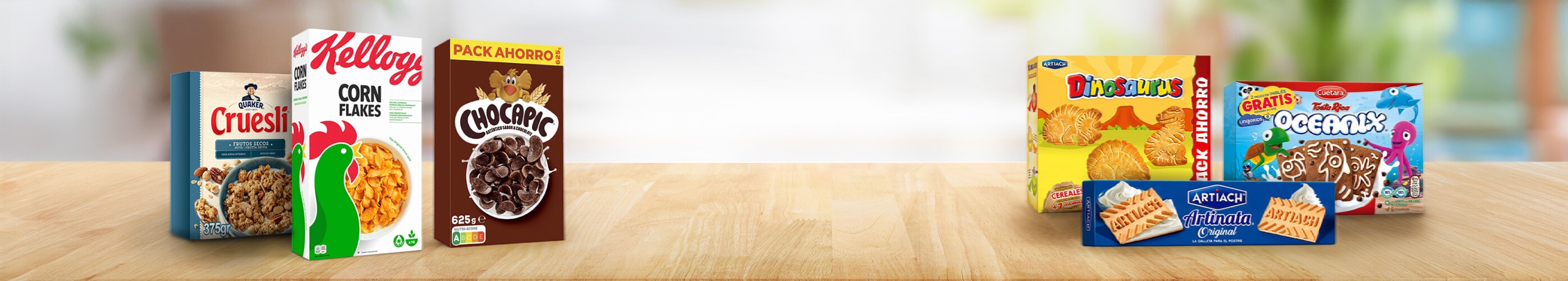Galletas y cereales
