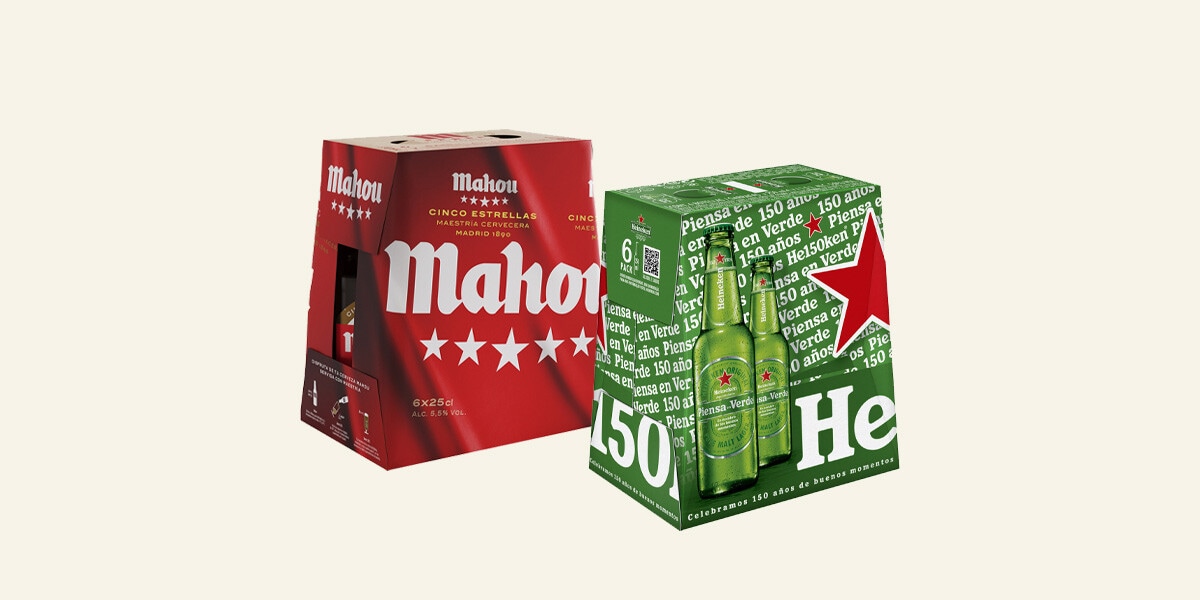 cerveza rubia 12x33 cl MULTIMARCA