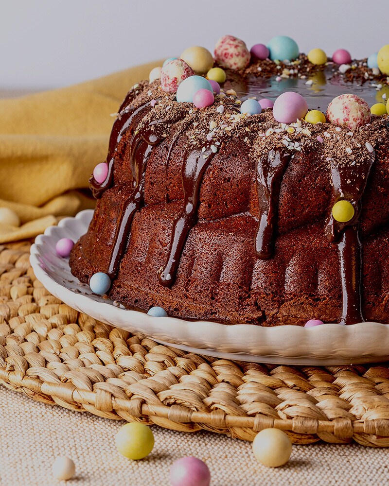Bolo Vulcão de Chocolate