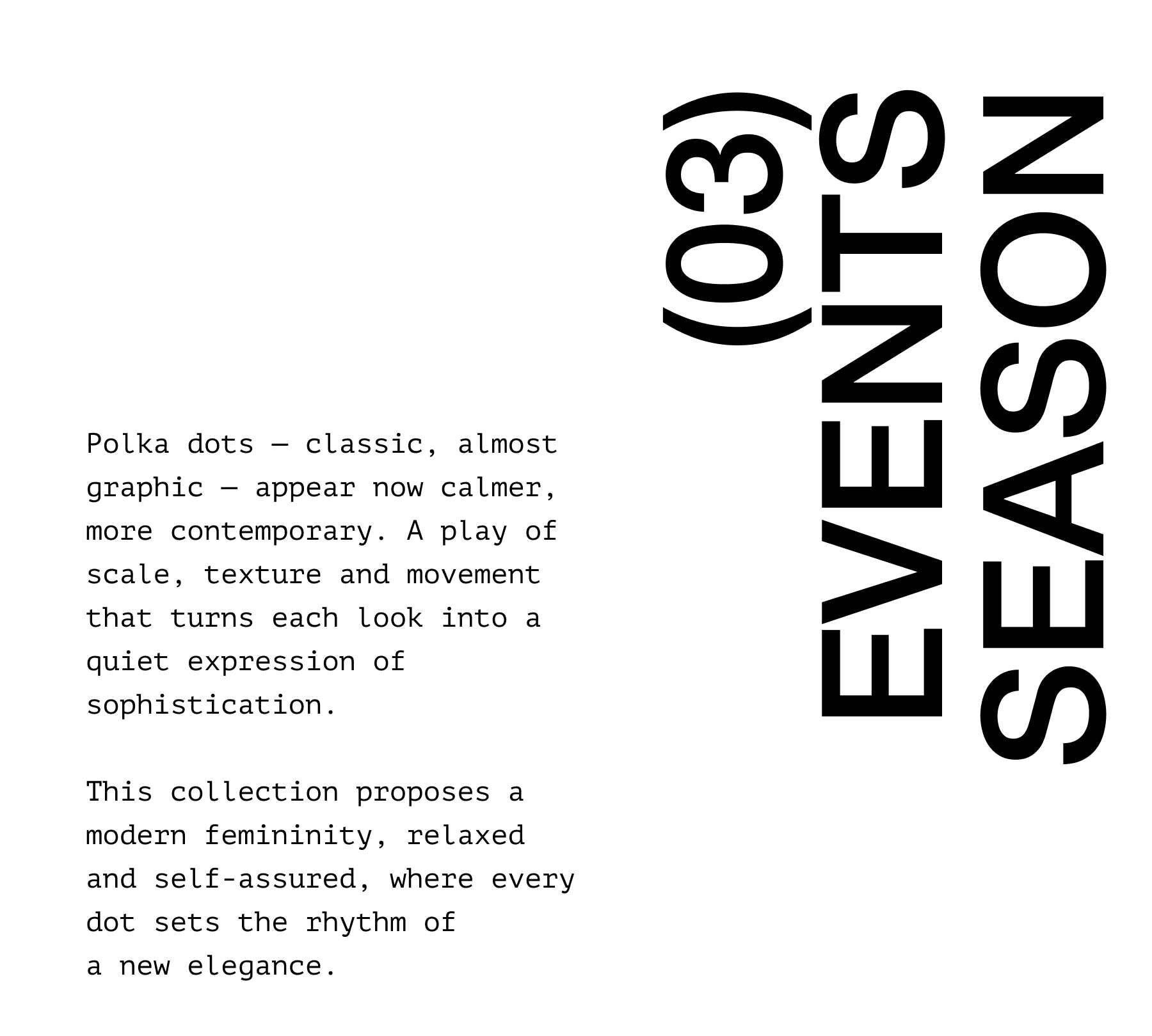 CONTEMPORARY POLKA DOTS