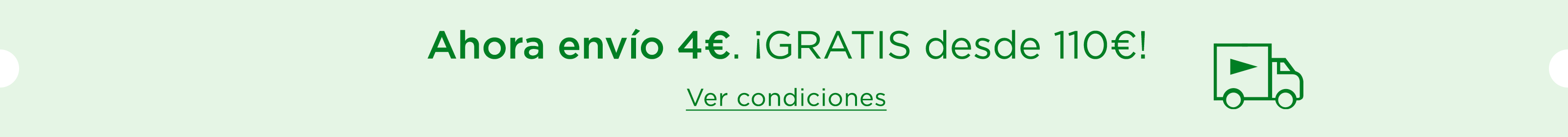 Ahora envío 4€ | GRATIS desde 110€.