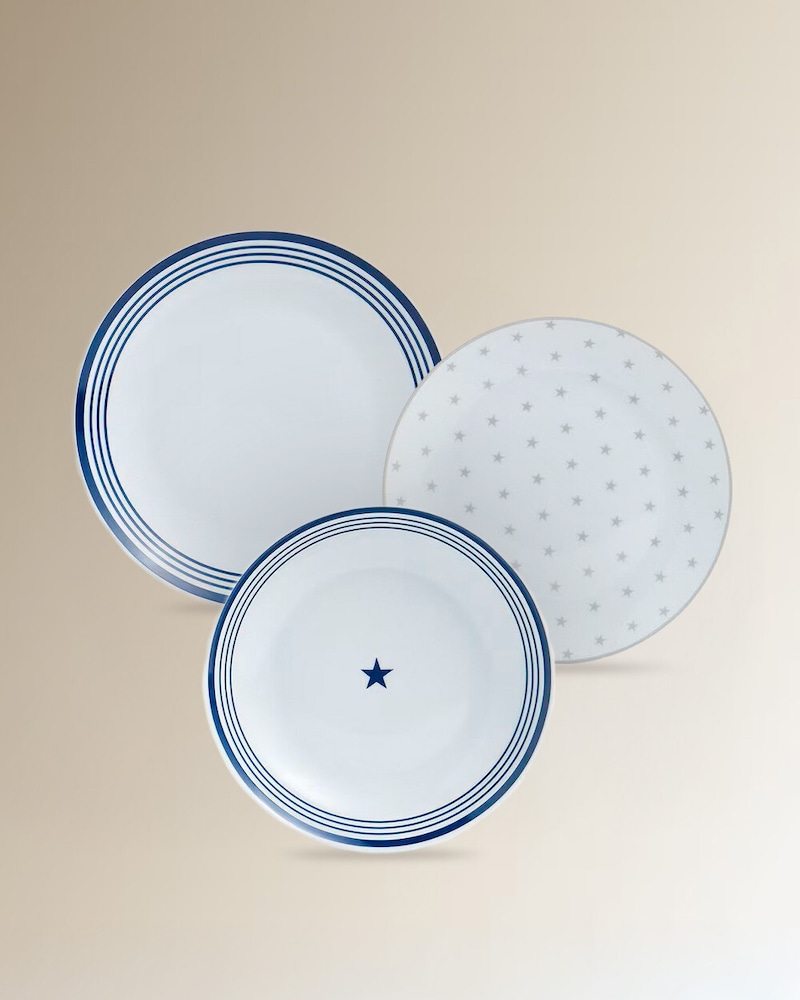 3x2 en selección de platos en porcelana decorada