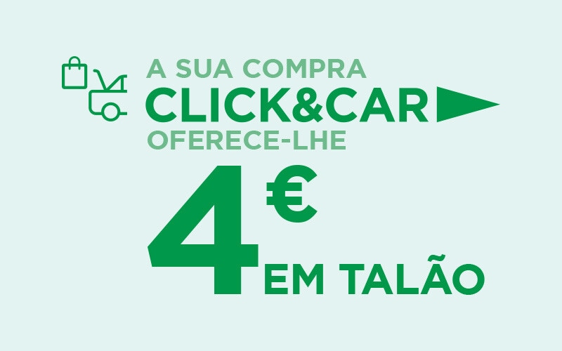 Receba 4€ numa compra Click&amp;Car