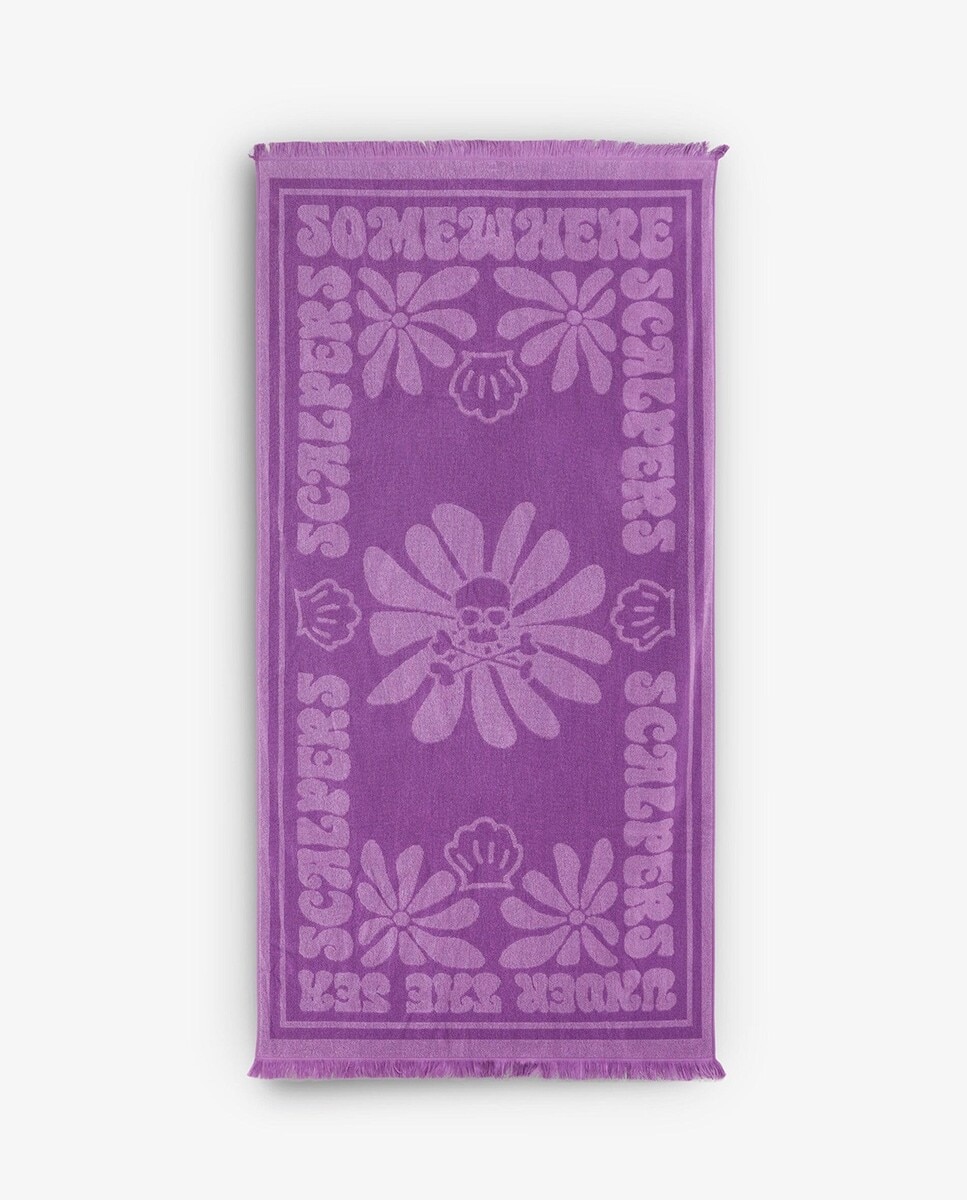 Imagem 0 de Toalha Infantil Estampada com Franjas