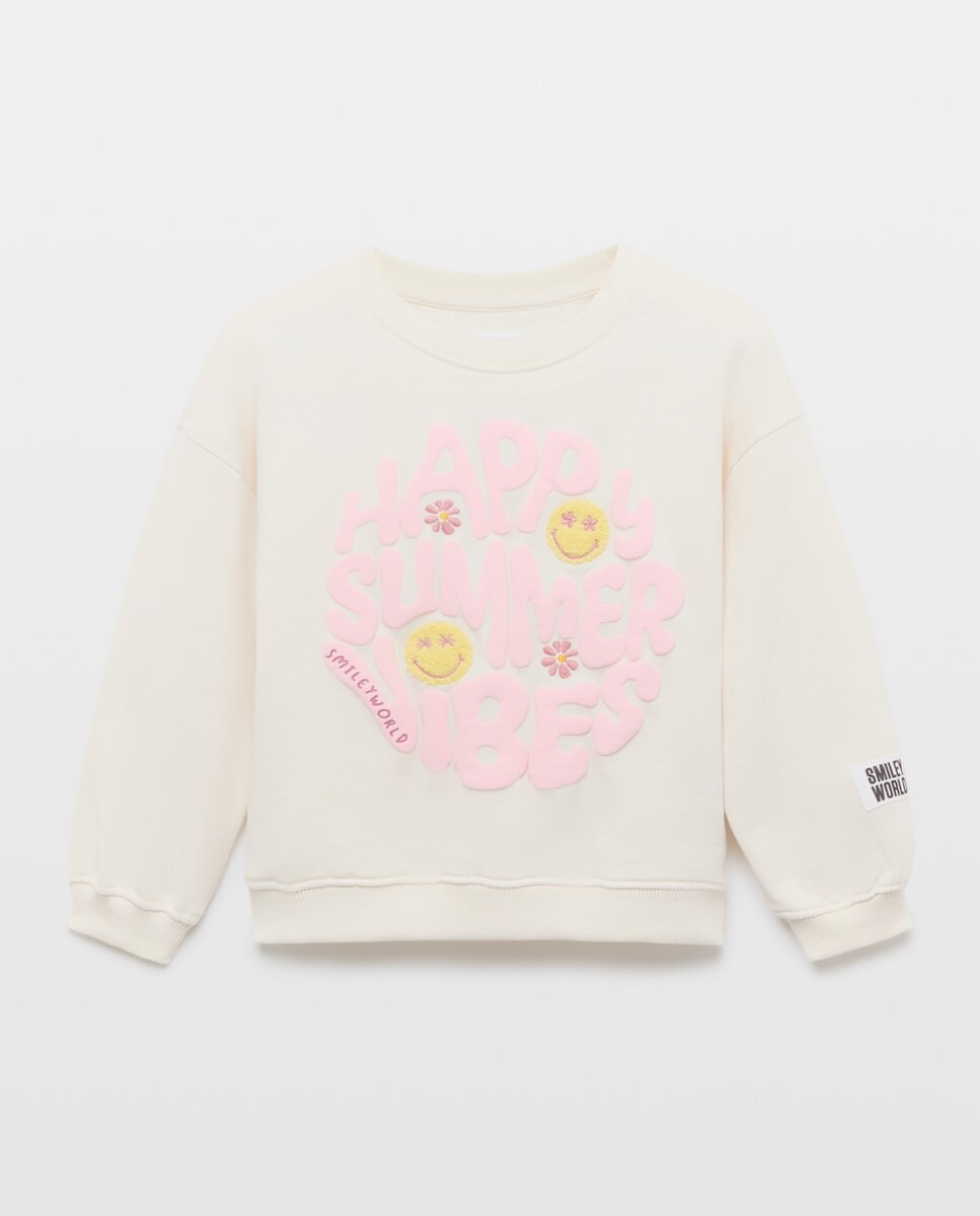 Imagem 0 de Sweatshirt com Estampado Posicional