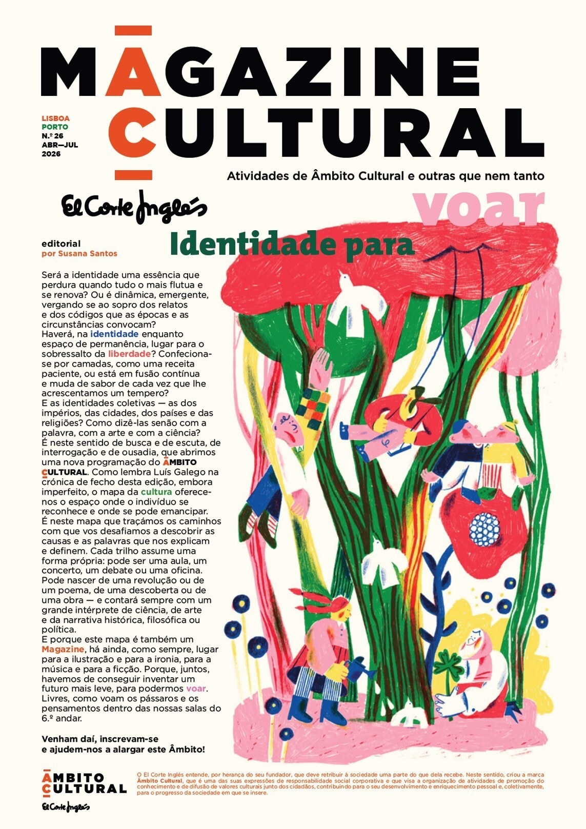 Magazine Cultural de Abril a Julho 2026