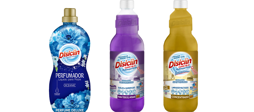 DISICLIN Limpiadores del hogar en distintas variedades y formatos