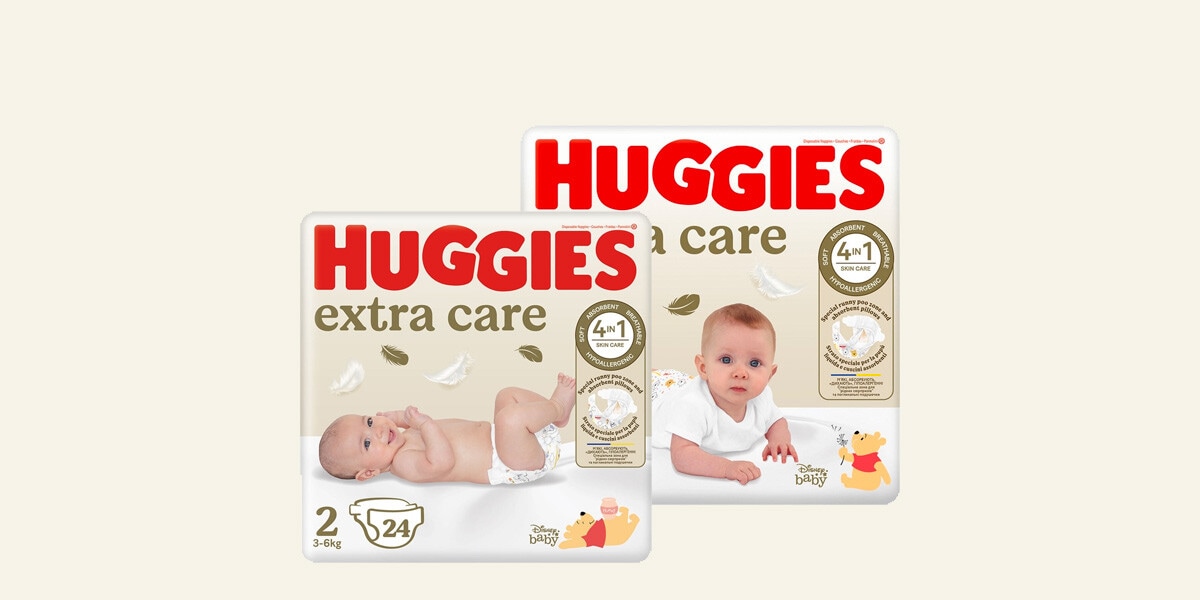 Pañales y pants extra care HUGGIES EXTRA